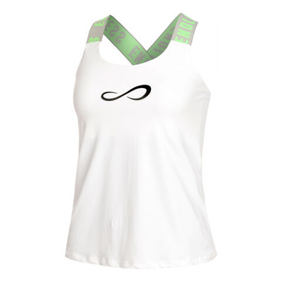 Женская теннисная майка Endless Iconic Tank Top Women - White, Light Green