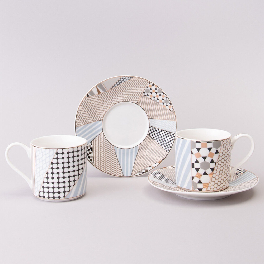 Чайный набор 4 предмета 250мл "Top Style" 165-595