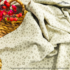 Муслин двухслойный принт №44 | ш.135 см | 120 г/м² | хлопок-100%