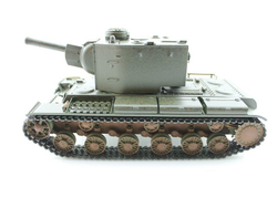 Радиоуправляемый танк Torro KV-2 1/16 с пневматической пушкой, деревянная коробка, реалистичный звук и дым, уникальная роспись