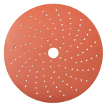 SANDWOX ORANGE CERAMIC диск на бумажной основе, керамика Ø150мм, Р220,липучка Multi holes