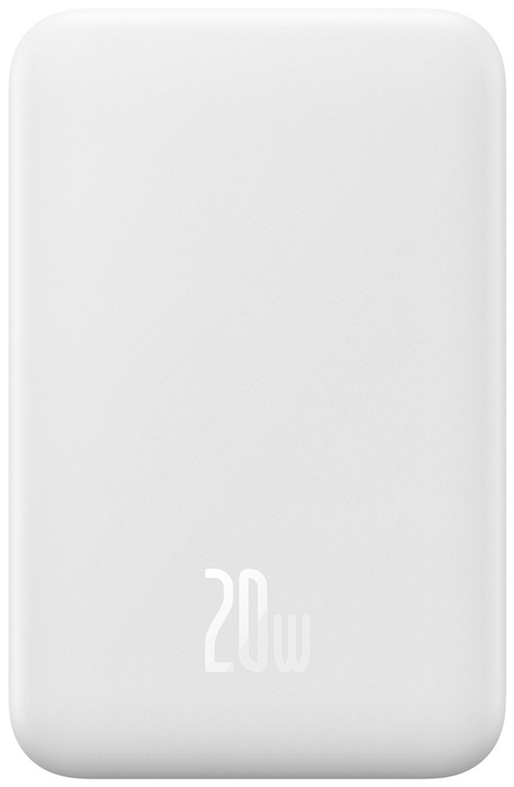 Внешний аккумулятор Baseus Magnetic Mini C+Qi 20W (MagSafe) PPCX150002 20000 мАч белый