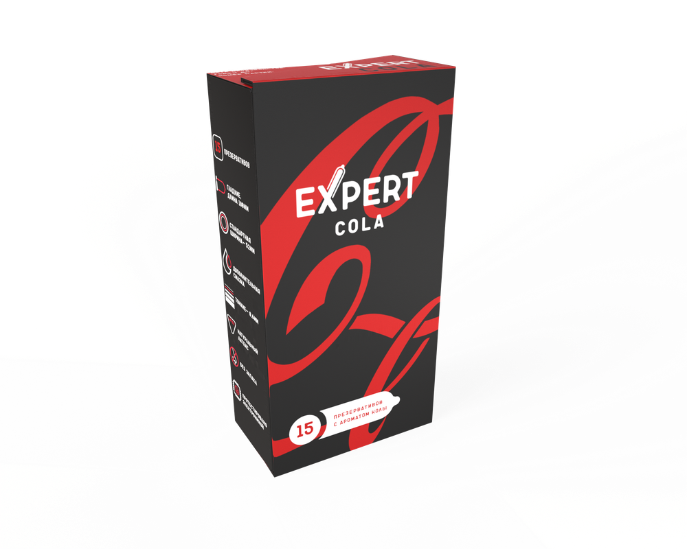 Презервативы Expert Cola 15 шт 9489ex