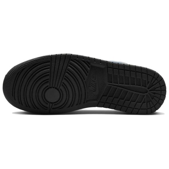 Jordan Air Jordan 1 Винтажные баскетбольные кроссовки Низкотемпературный черный синий Женский