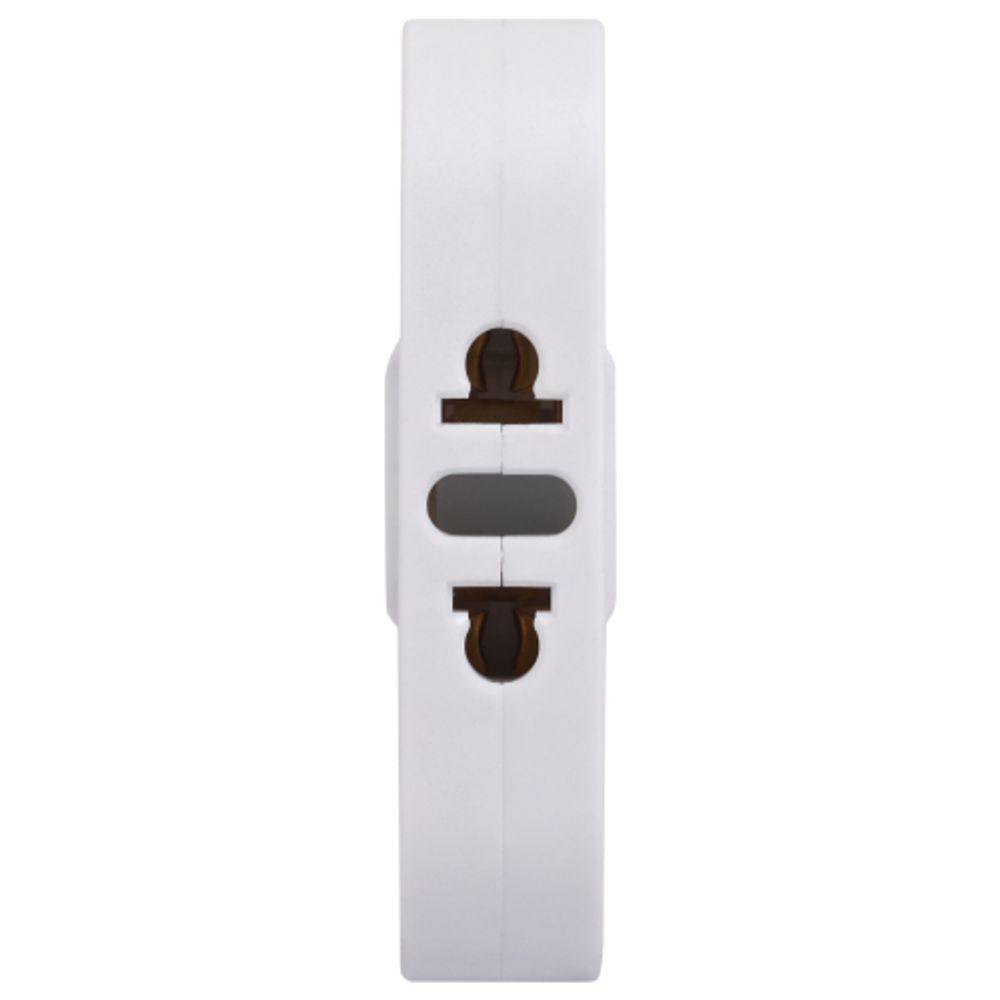 Разветвитель электрический ЭРА SPF-3-FL поворотный на 3 розетки 10А белый