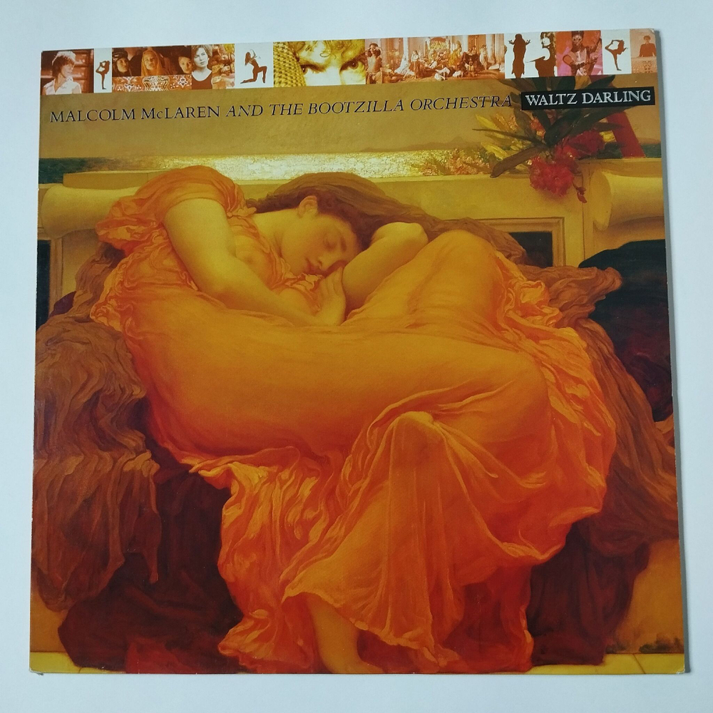 Винтажная виниловая пластинка LP Malcolm McLaren And The Bootzilla Orchestra Waltz Darling (Holland 1989)