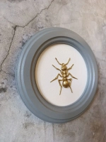 Панно 18 см. насекомые на стену для интерьера Муравей