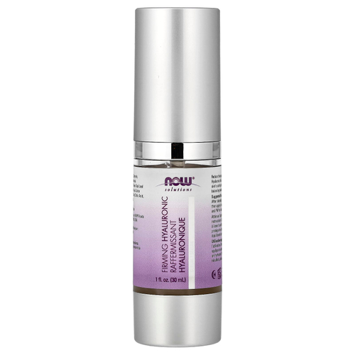 NOW Foods, Solutions, укрепляющая сыворотка с гиалуроновой кислотой, 30 мл (1 жидк. унция)