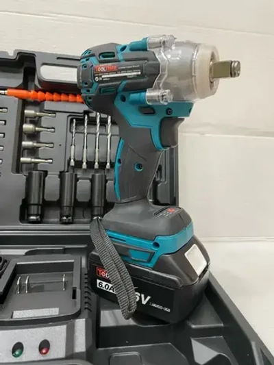 Гайковерт аккумуляторный ударный мощный 2 АКБ 36V / Не переплачивай за наклейки Mkito