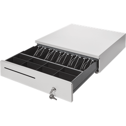 Денежный ящик PayTor HT-410P (Белый, Переходник, Штрих,  арт. HT-410-5010-13W2-2)