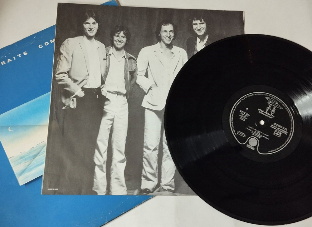 Винтажная виниловая пластинка LP Dire Straits Communique (France 1979)