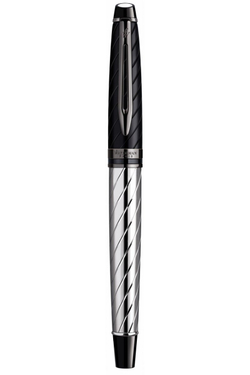 Ручка-роллер Waterman Expert 3 Precious CT, цвет: Black, стержень: Fblk