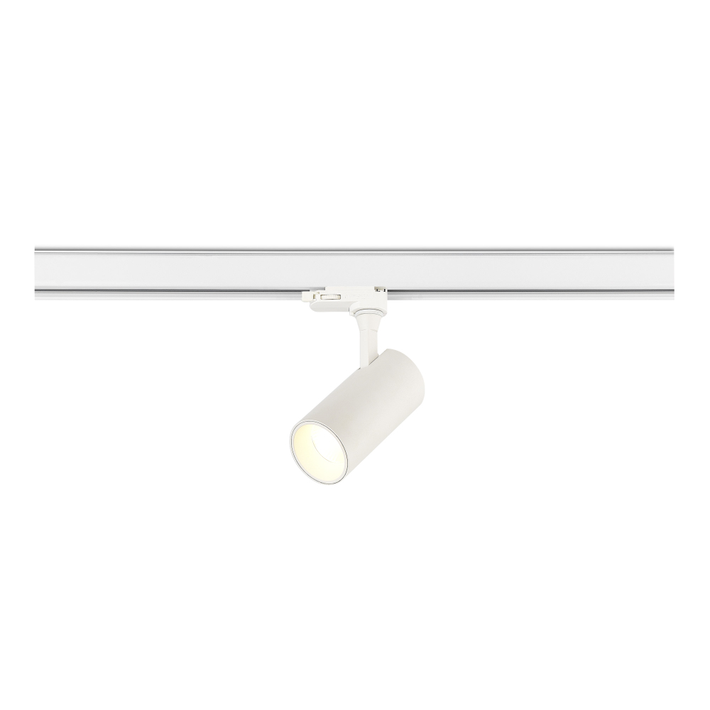 ST383.596.20 Св-к трек. Белый LED 1*20W 2700K/4000K/6000K 1 600Lm Ra>90 38 IP20 D70xH150мм 220V