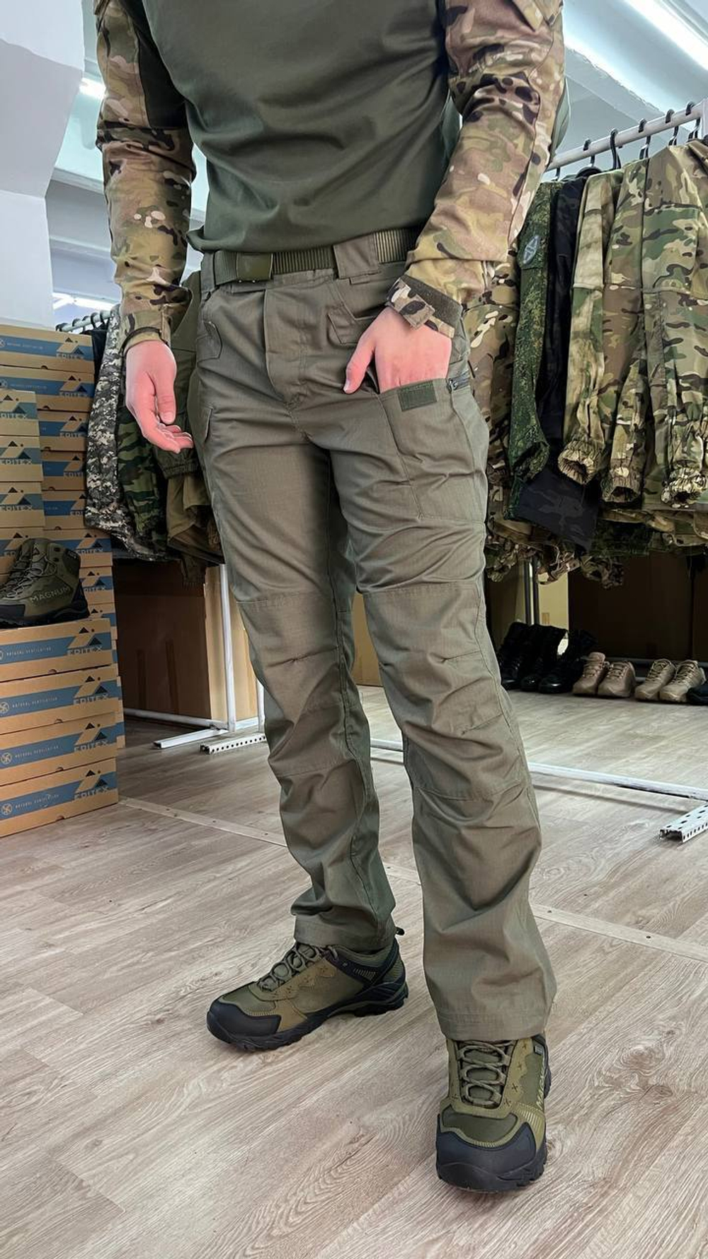 Брюки Страйкер / олива