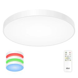 Citilux Купер CL724105G0 LED RGB Светильник с пультом Белый