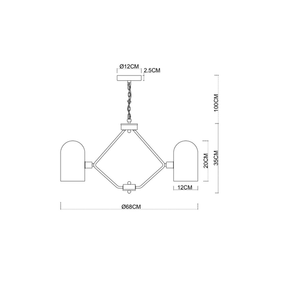 Подвесная люстра Arte Lamp