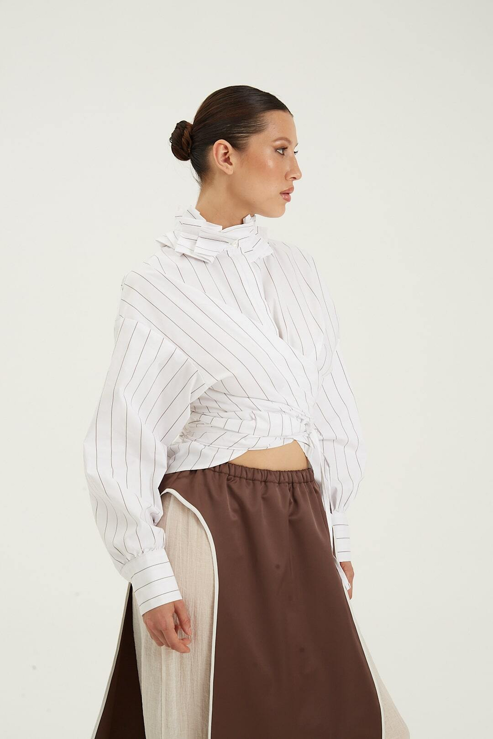 Рубашка Фрея страйп TIMBARY