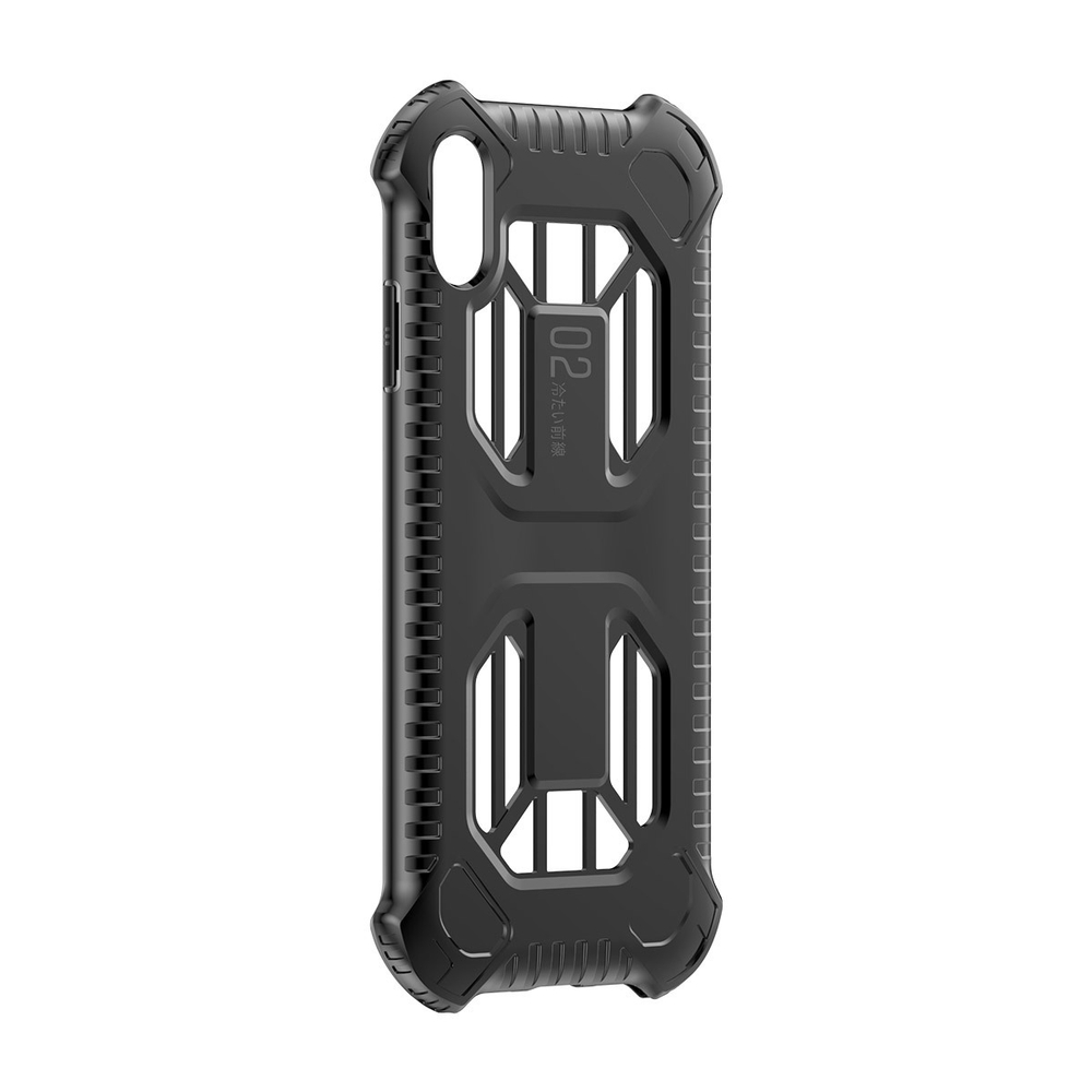 Чехол для Apple iPhone XS Baseus Cold Front Cooling Case - Black