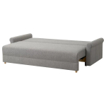 3-местный диван-кровать - IKEA DÅNHULT/DANHULT,  78x96x220см, серый, ДАНХУЛЬТ ИКЕА