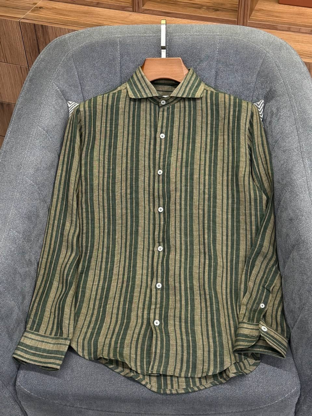 Льняная рубашка Kiton