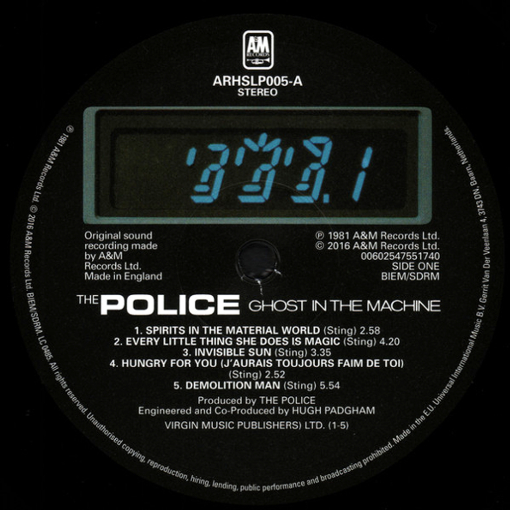 The Police / Ghost In The Machine (LP)