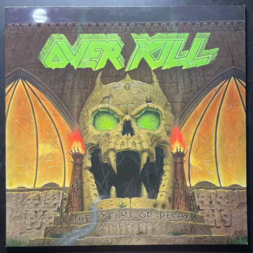 Overkill ‎– The Years Of Decay (Германия 1989г.)