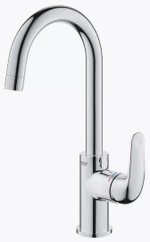Смеситель для раковины Grohe Euroeco CoolStart, с донным клапаном, хром (24272001)