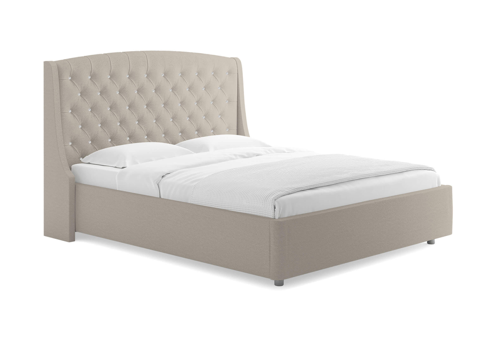 Кровать Diamant со стразами