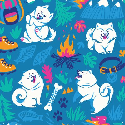 Хайкинг с самоедом