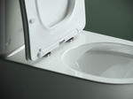 Унитаз-компакт безободковый Ceramica Nova Star CN1904-B с крышкой-сиденьем микролифт, белый глянец