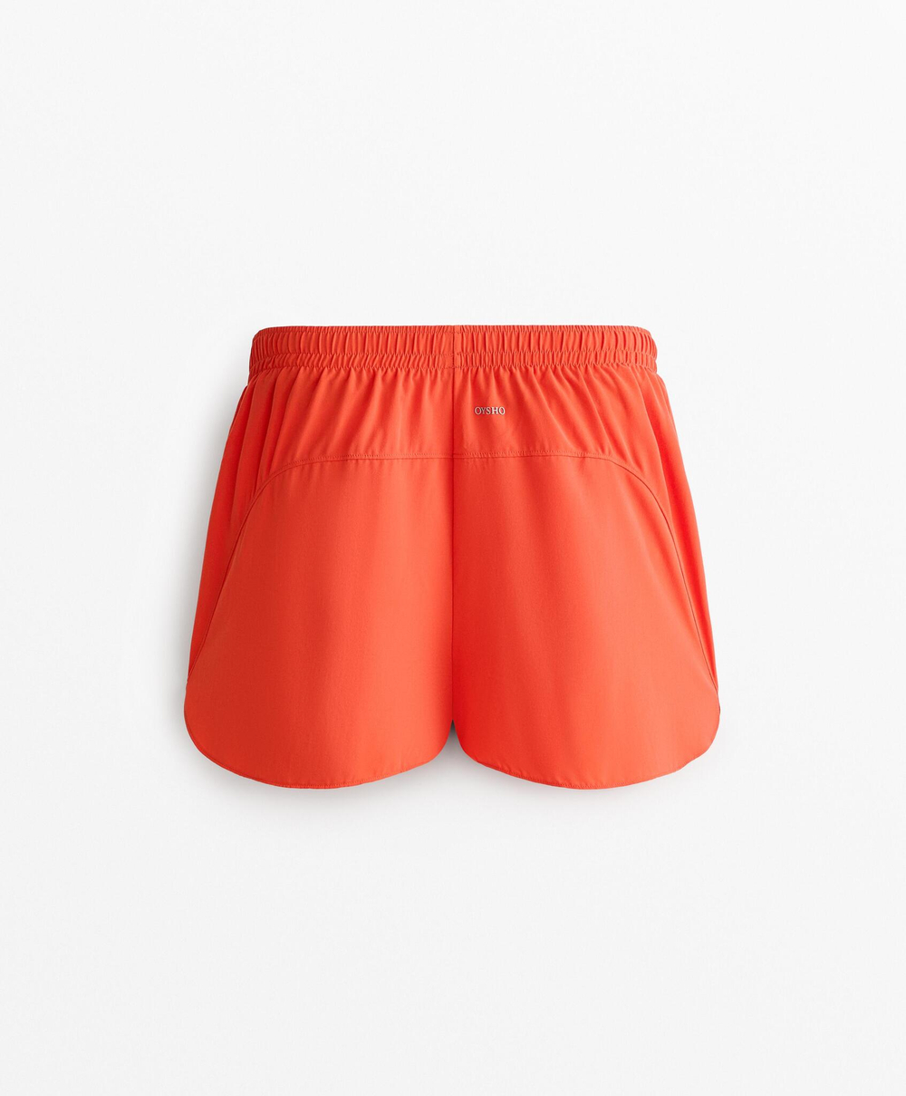 Oysho Шорты Light Touch Running для бега, оранжевый