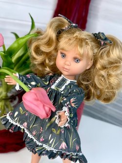 Кукла BERJUAN виниловая 35см Ева (836)