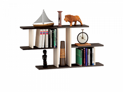 Полка навесная ПН-4, венге/дуб молочный