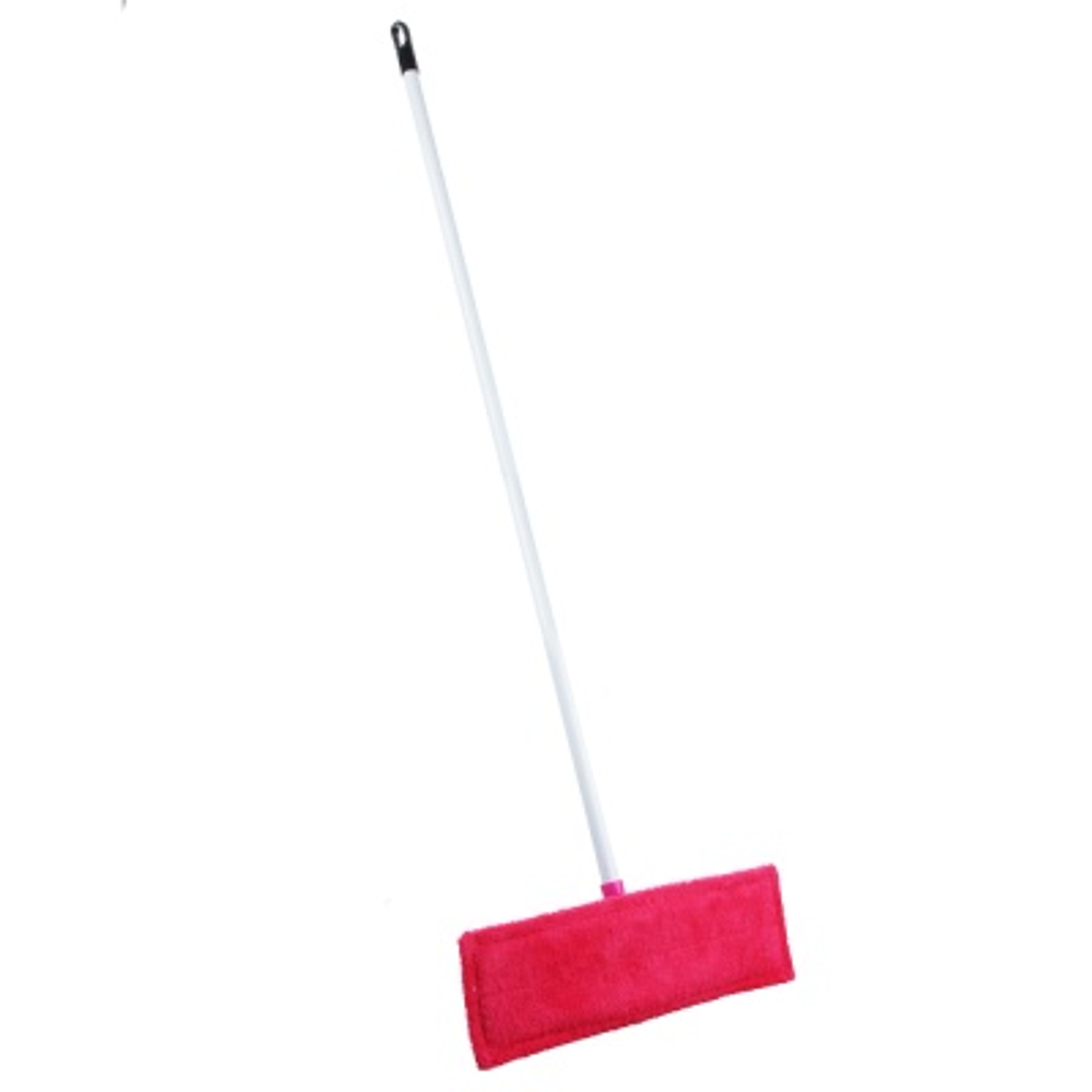 Швабра с насадкой из микрофибры, черенок 120см*d2,2см, без телескопа, VETTA (60шт/кор)