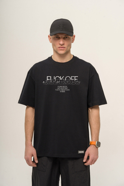 Футболка KUL'TURA "RECORDS" Черный