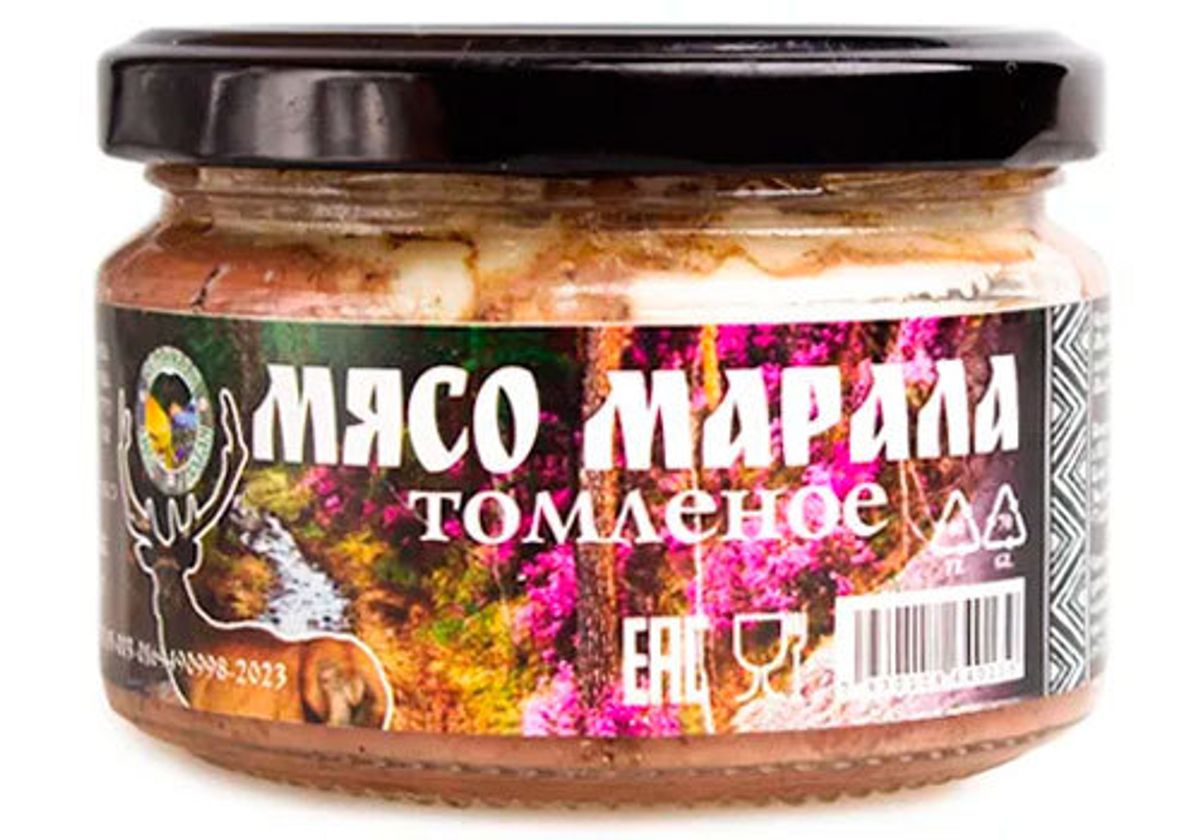 Мясо марала томленое, 220г