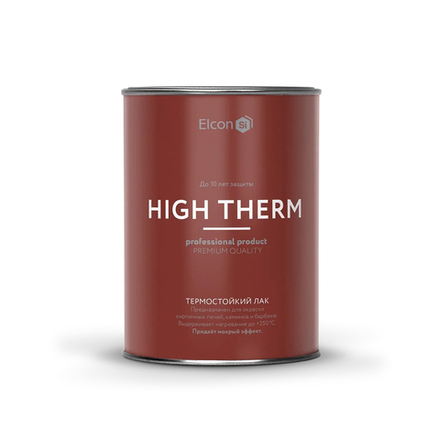 Лак термостойкий Elcon High Therm, 0,7 кг