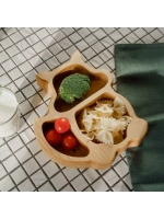 Деревянная менажница "Белочка" из кедра