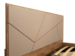 Кровать Гамма с ортопедическим основанием 54.16 Таксония/Грей