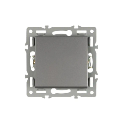 Механизм выключателя одноклавишный проходной SWT-MKP1-PL-GR (250V, 16A) (Arlight, -) 043716