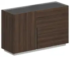 Шкаф правый Оливер (Oliver) OL-20-14.R 1600x550x975
