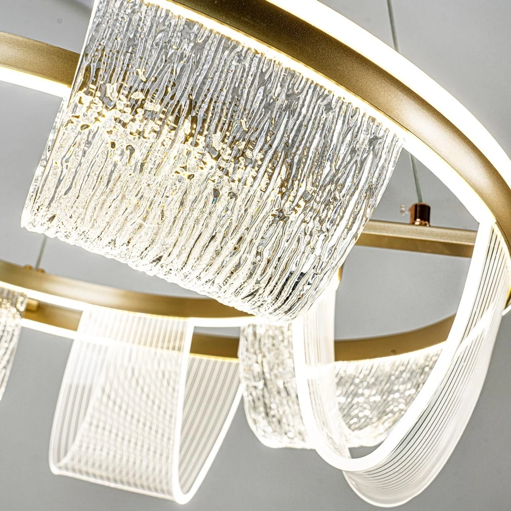 Подвесная люстра Led4U L7706-630 GD