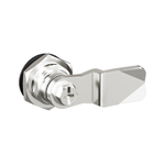 Поворотный замок с личинкой под универсальный ключ для навесных корпусов GRP, ключи в комплекте