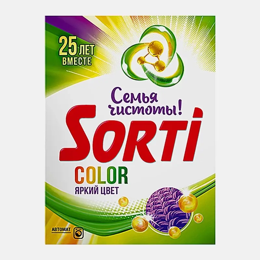 Стиральный порошок Sorti Color автомат 350г