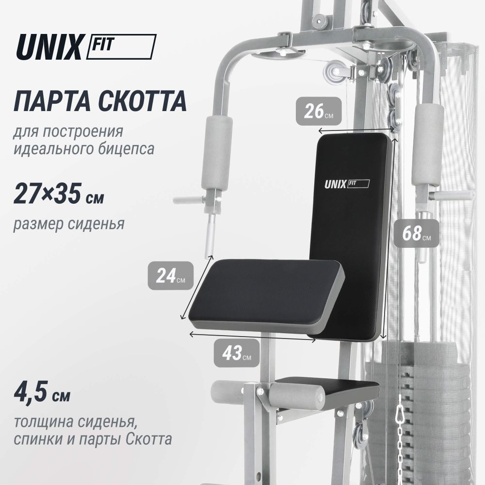 Силовой комплекс UNIX Fit BLOCK 50
