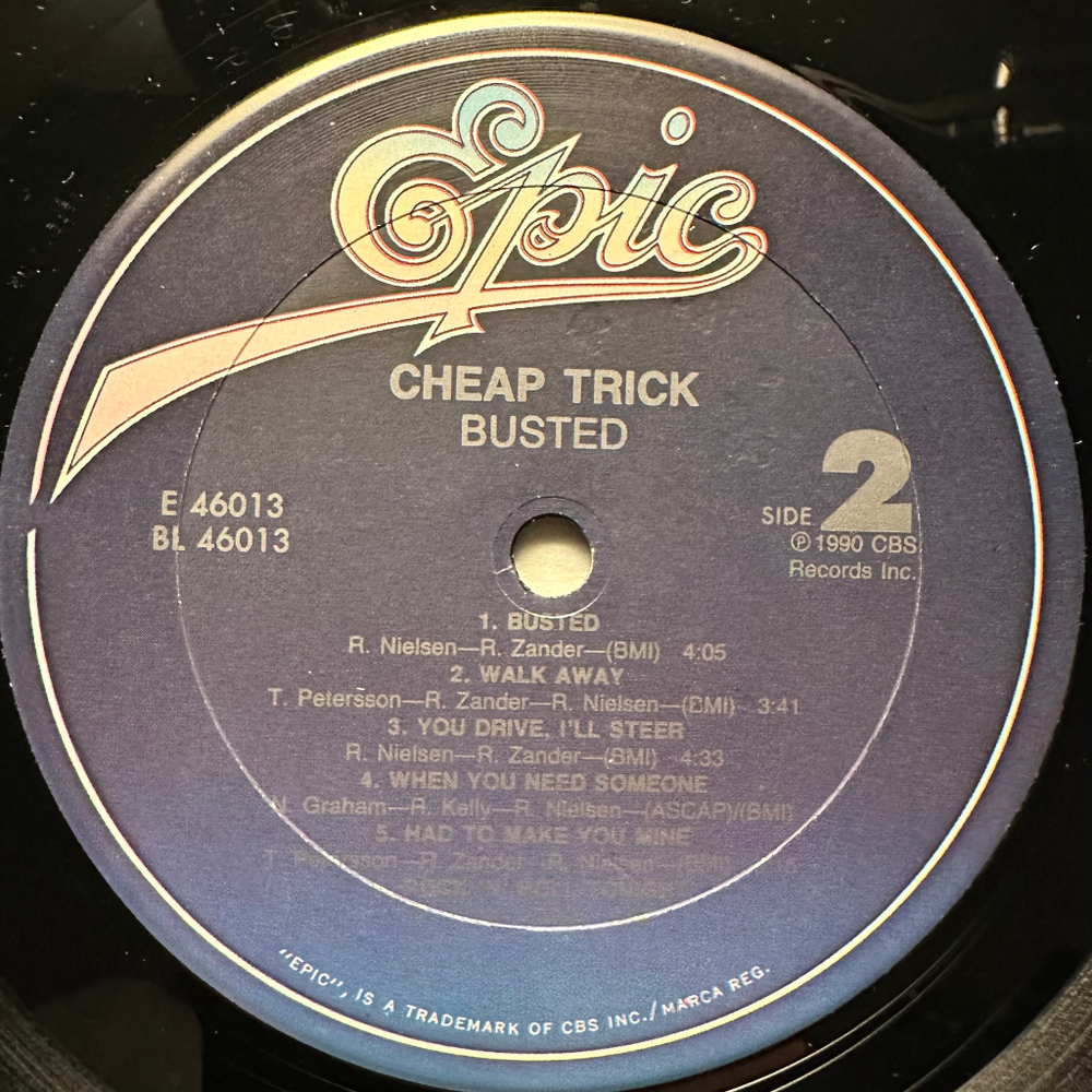Cheap Trick - Busted (США 1990г.)