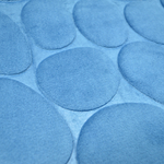 Коврик для ванной Камни 50*80см (темно-голубой)