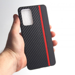 Чехол для Samsung Galaxy A52 5G, карбоновый , 012465 Синий