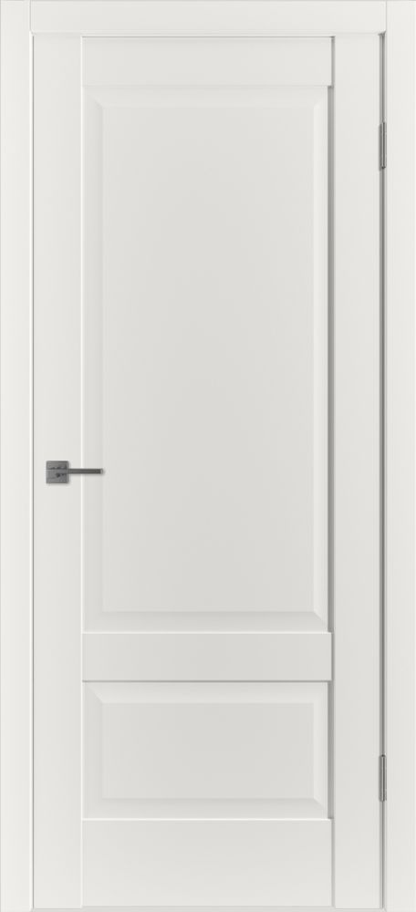 Межкомнатная дверь  VFD (ВФД) ER 2 ДГ Emalex MidWhite (матовая темно-белый, без текстуры)