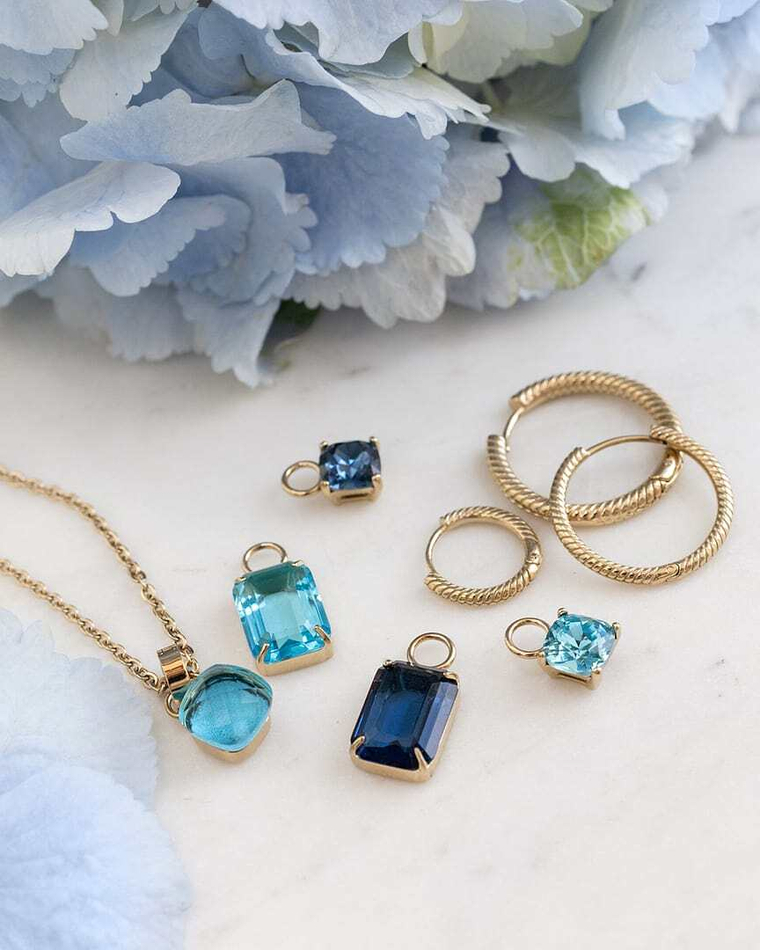 Кольцо Qudo Firenze dark aquamarine 16 мм 610907/15.9 BL/RG